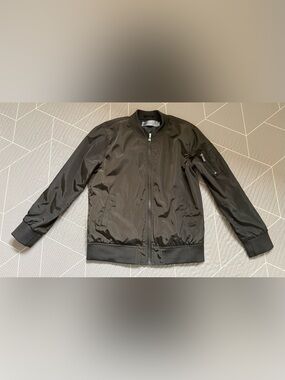 Women’s Olive Green Bomber Jacket
